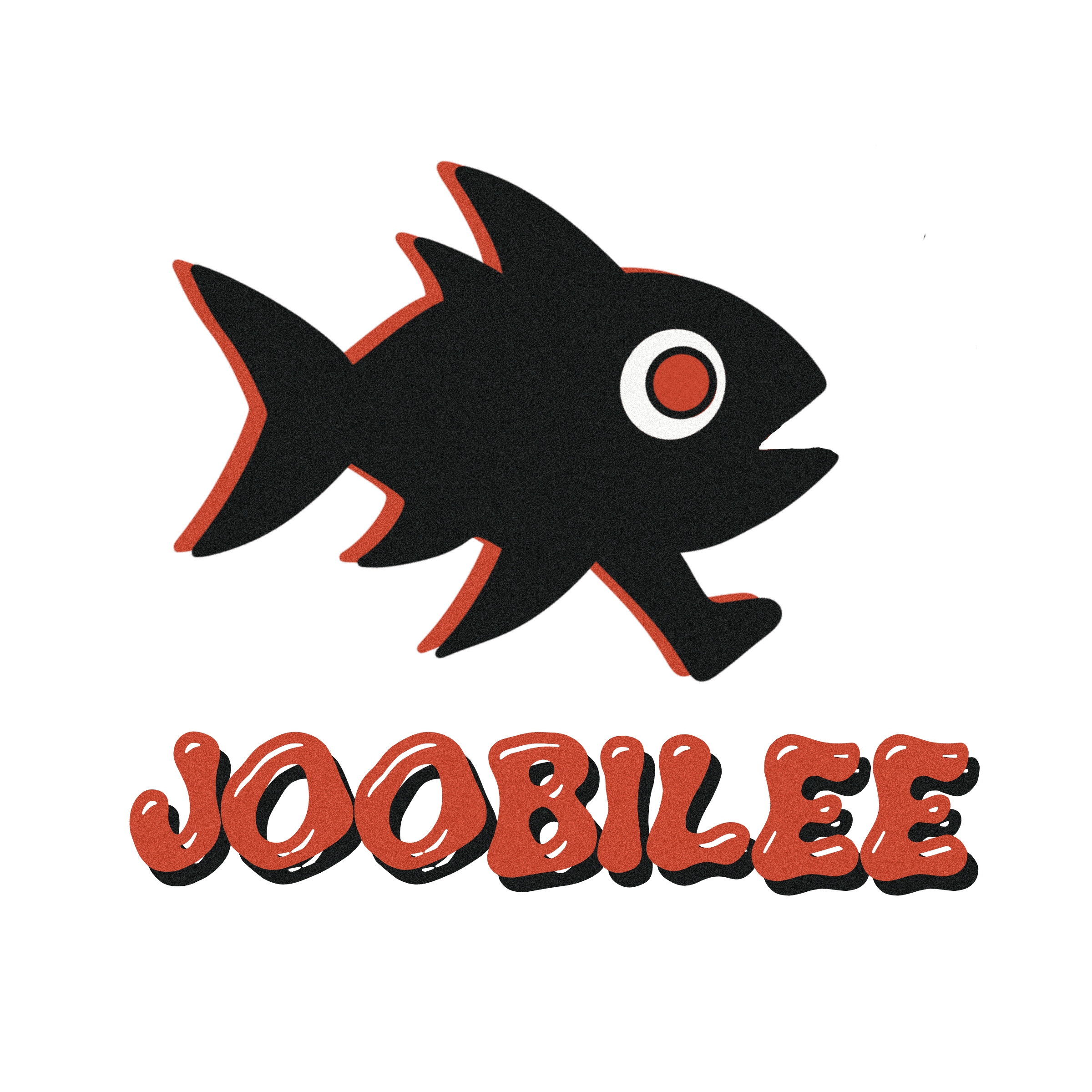 the logo for joobee is shown on a black background